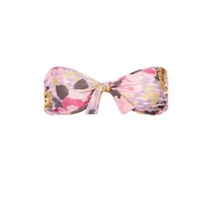 Floral Multicolor Bandeau Top